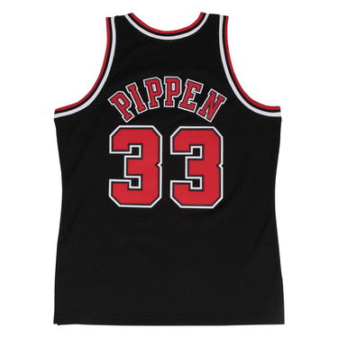 Фланелка Mitchell & Ness NBA Swingman Jersey Chicago Bulls Scottie Pippen Черно | SMJYGS18151-CBUBLCK97SPI, 1