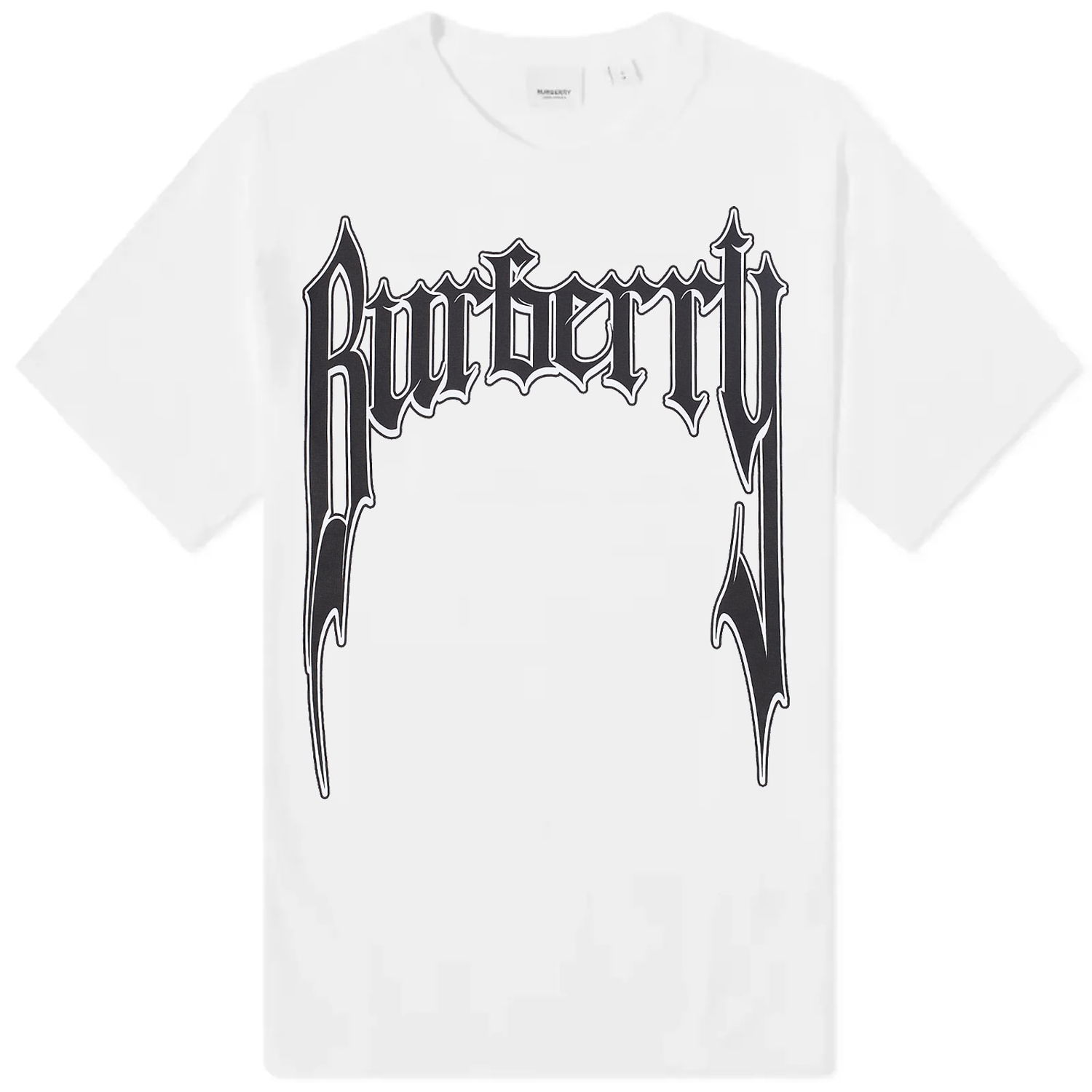 Тениска Burberry Sici Large Artwork Logo Tee Бяло | 8070135, 0