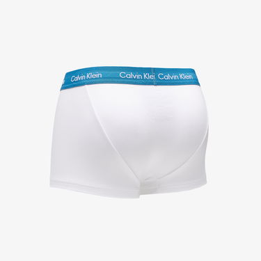 Боксерки CALVIN KLEIN Cotton Stretch Low Rise Trunk 3Pk Бяло | U2664G 1TS, 1