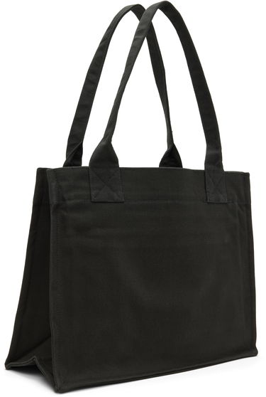 Голяма пазарска чанта GANNI Banana Large Tote Черно | A6897, 2