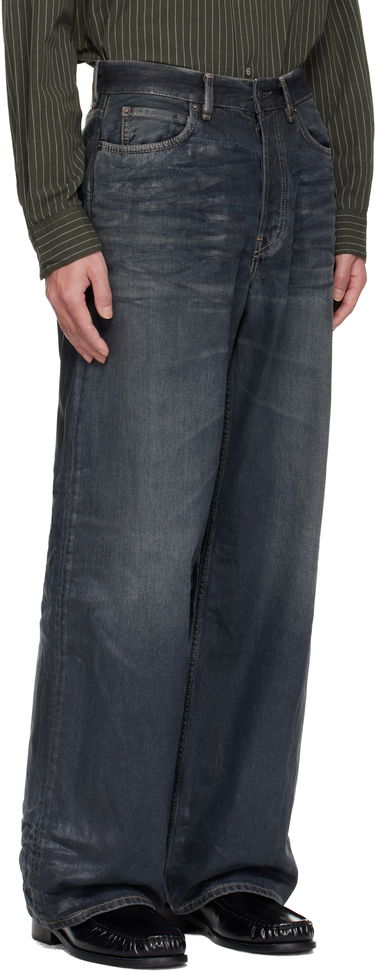 Дънки Acne Studios Acne Studios Loose Fit 1981 Jeans Синьо | C00093-, 4