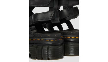 Кецове и обувки Dr. Martens Ricki Nappa Lux Leather Platform Gladiator Sandals Черно | DM27402001, 8