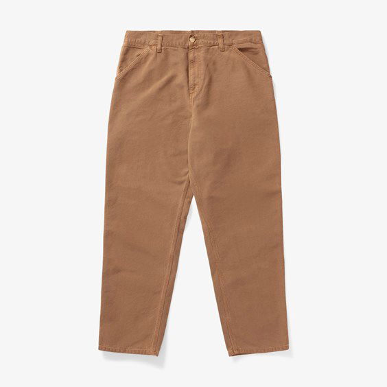 Панталони и дънки Carhartt WIP Single Knee Pant Tamarind Синьо | I026463_1CN_FH, 0