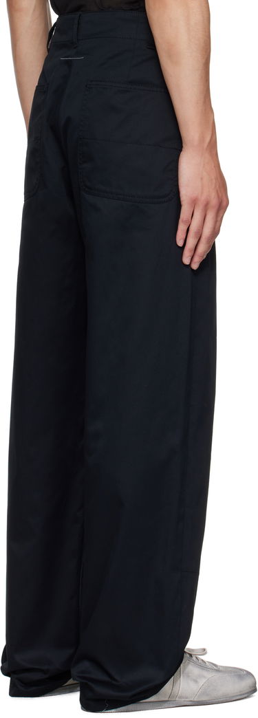 Панталони Maison Margiela MM6 Maison Margiela Cotton Trousers Черно | SH0KA0046 M35368, 2