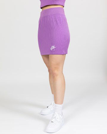 Пола Nike Rib Skirt Purple XS Лилаво | CZ9343-591, 1