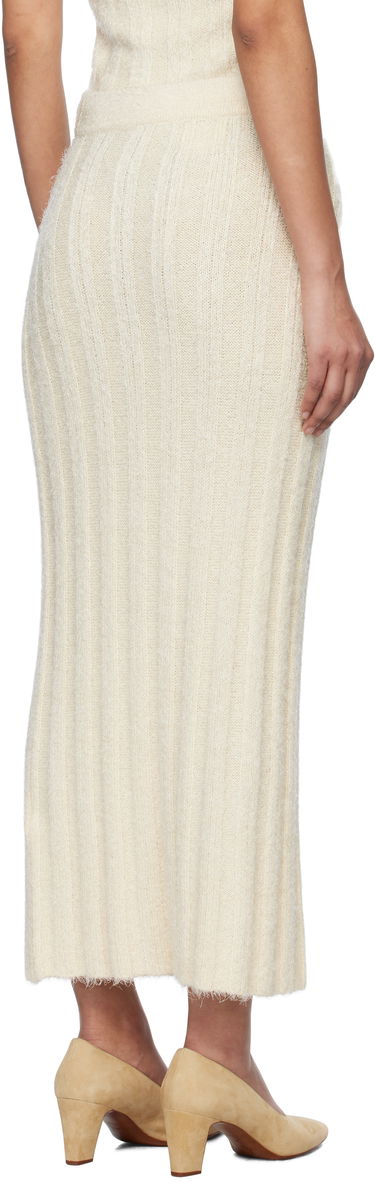 Пола Khaite KHAITE Claire Midi Knit Skirt Бежово | 9751309, 2
