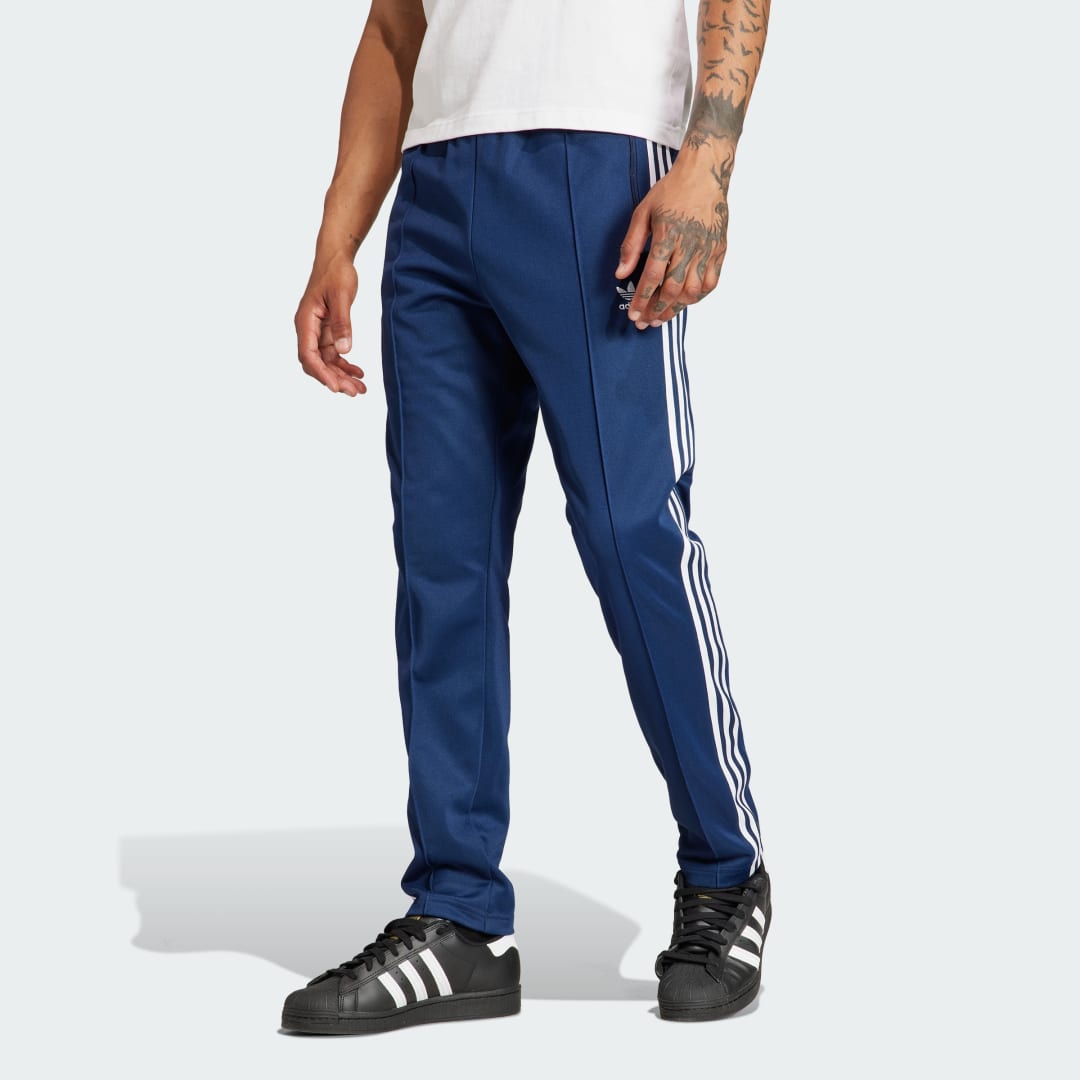 Спортни панталони adidas Originals Adicolor Classics Beckenbauer Tracksuit Bottoms Тъмно синьо | IP0421, 0