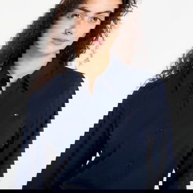 Риза Tommy Hilfiger Cotton Stretch Regular Long Sleeve Shirt Тъмно синьо | WW0WW43577 02G, 1