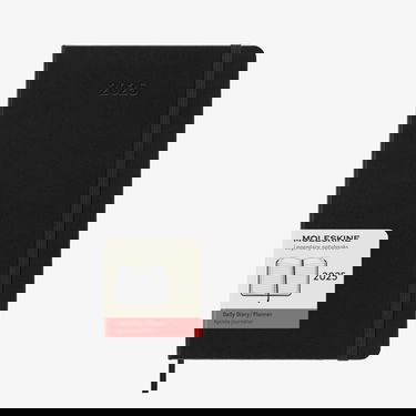 Дневник Moleskine 2025 Daily Hard Cover Planner Черно | 8056999270131, 0