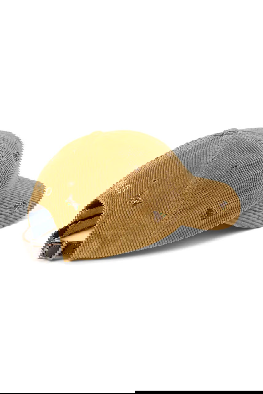 Шапка с козирка Polo by Ralph Lauren Corduroy Baseball Cap with Embroidered Details Кафяво | 710979195, 1