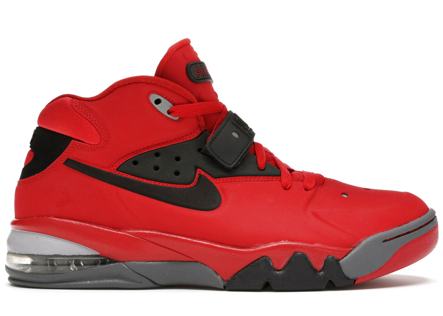 Кецове и обувки Nike Air Force Max 2013 University Red Black Червено | 555105-600, 0