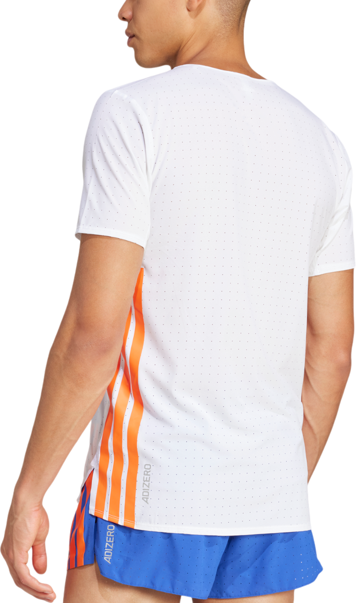 Тениска adidas Originals Adizero T-Shirt Бяло | jd4200, 1
