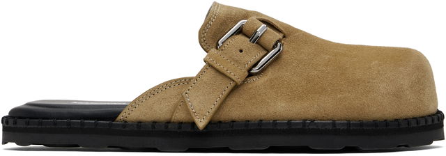 Moschino Suede Slip-on Loafers