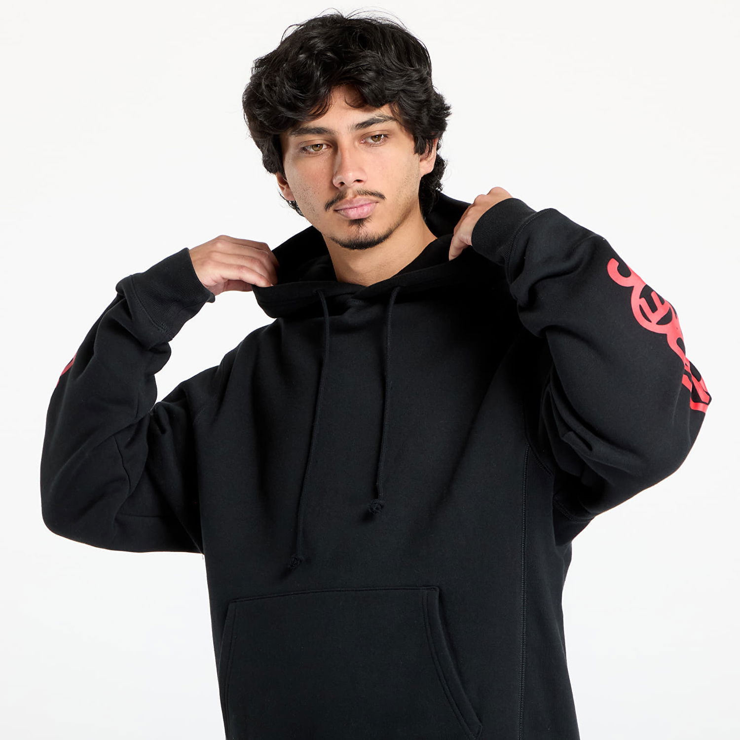 Суитчър Pleasures PLEASURES Fanzine Hoodie Черно | P25SU075 BLACK, 1