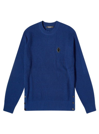 Пуловер A-COLD-WALL* Fisherman Rib Knit Top Тъмно синьо | ACWMK136-RICHB