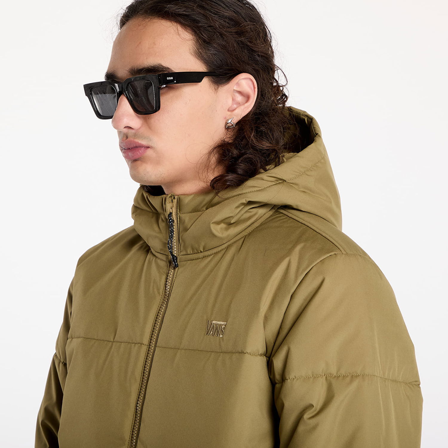Яке Vans Jacket Mte Norris Puffer Gothic Olive M Бежово | VN000HN6CUQ1, 1