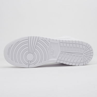 Кецове и обувки Jordan Air Jordan 1 Low "Triple White" GS Бяло | 553560-126, 4