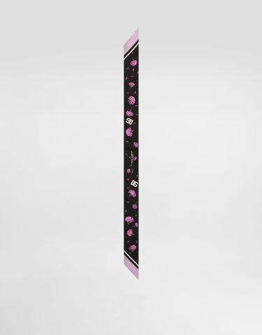 Шал Dolce & Gabbana Carnations-print Silk Twill Bandeau Многоцветен | FS215AGDDLIHN5XX, 1