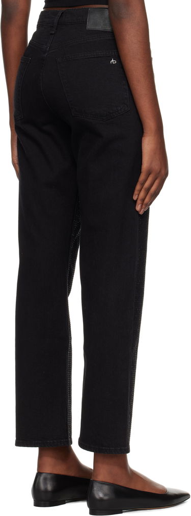 Дънки rag & bone rag & bone Harlow Straight Jeans Черно | WDD24F2956FMSI, 2