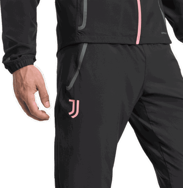 Панталони adidas Performance Juventus Tiro 25 Competition Vis Tech Черно | JV5348, 4