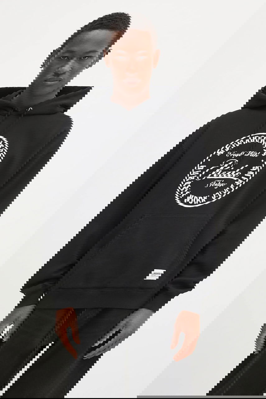 Суитчър Neighborhood NEIGHBORHOOD Classic Sweat Hoodie with Print Черно | 242FPNH.CSM02, 0