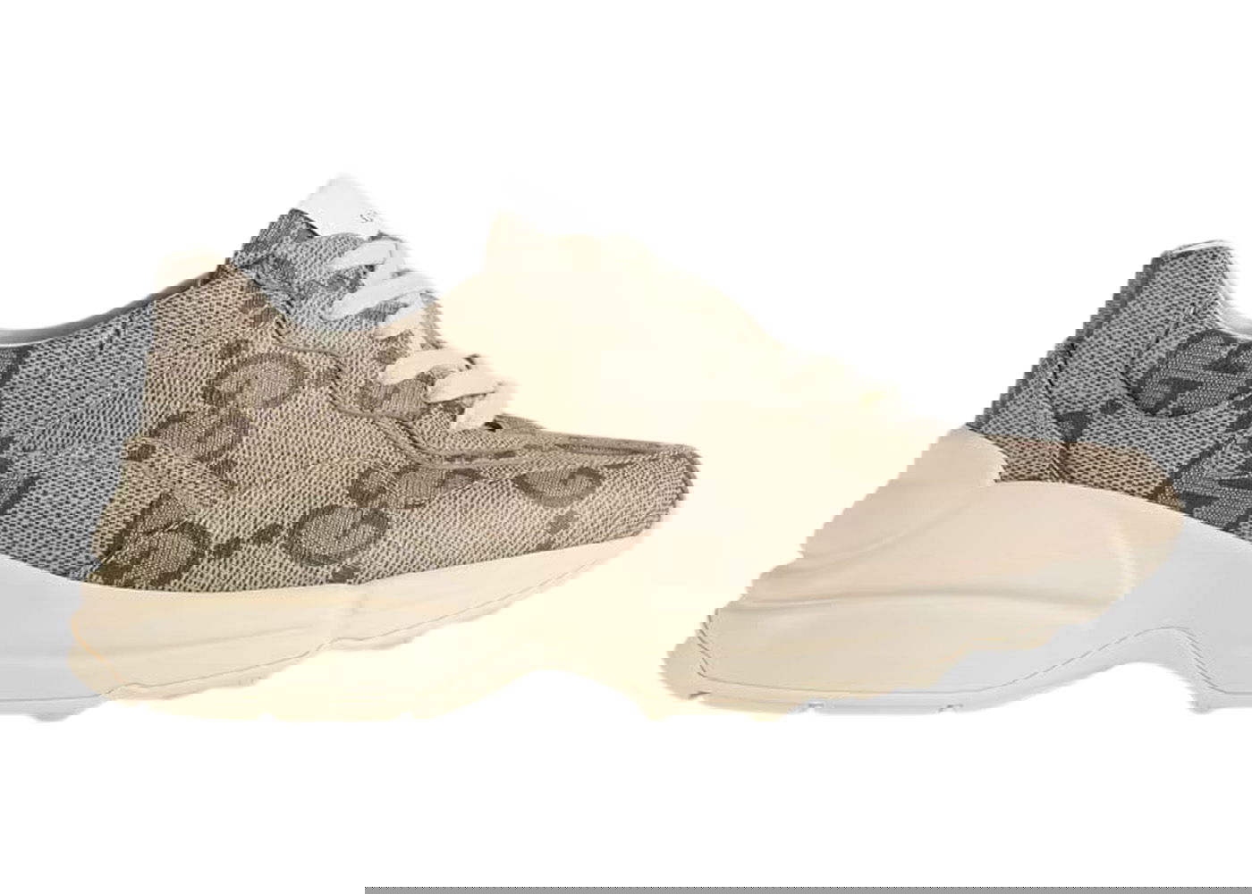 Кецове и обувки Gucci Rython '100 Beige' (W) Бежово | 680915 UMO00 9742, 0