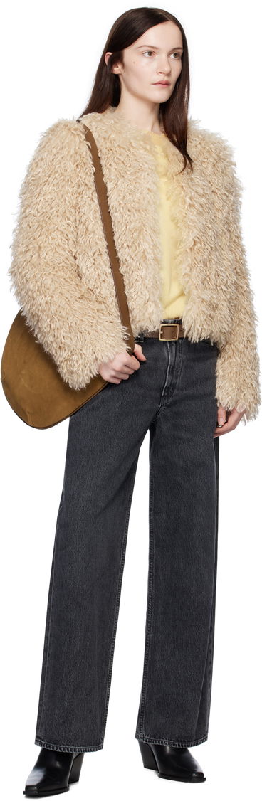 Дънки AGOLDE AGOLDE Lex Wide-Leg Jeans Сиво | A9158-1346, 3