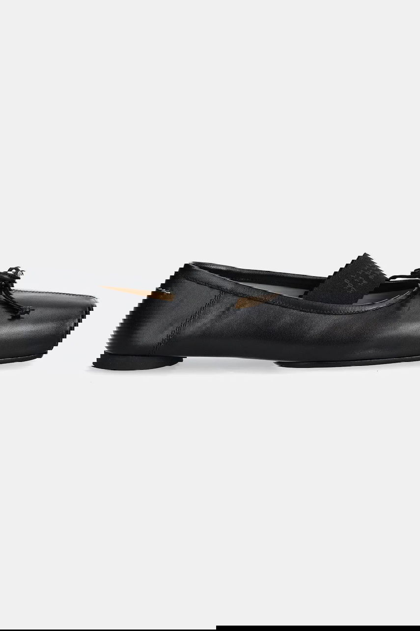 Кецове и обувки Maison Margiela MM6 Maison Margiela Leather Ballerinas Черно | S59WZ0103.P3628.T8013, 1