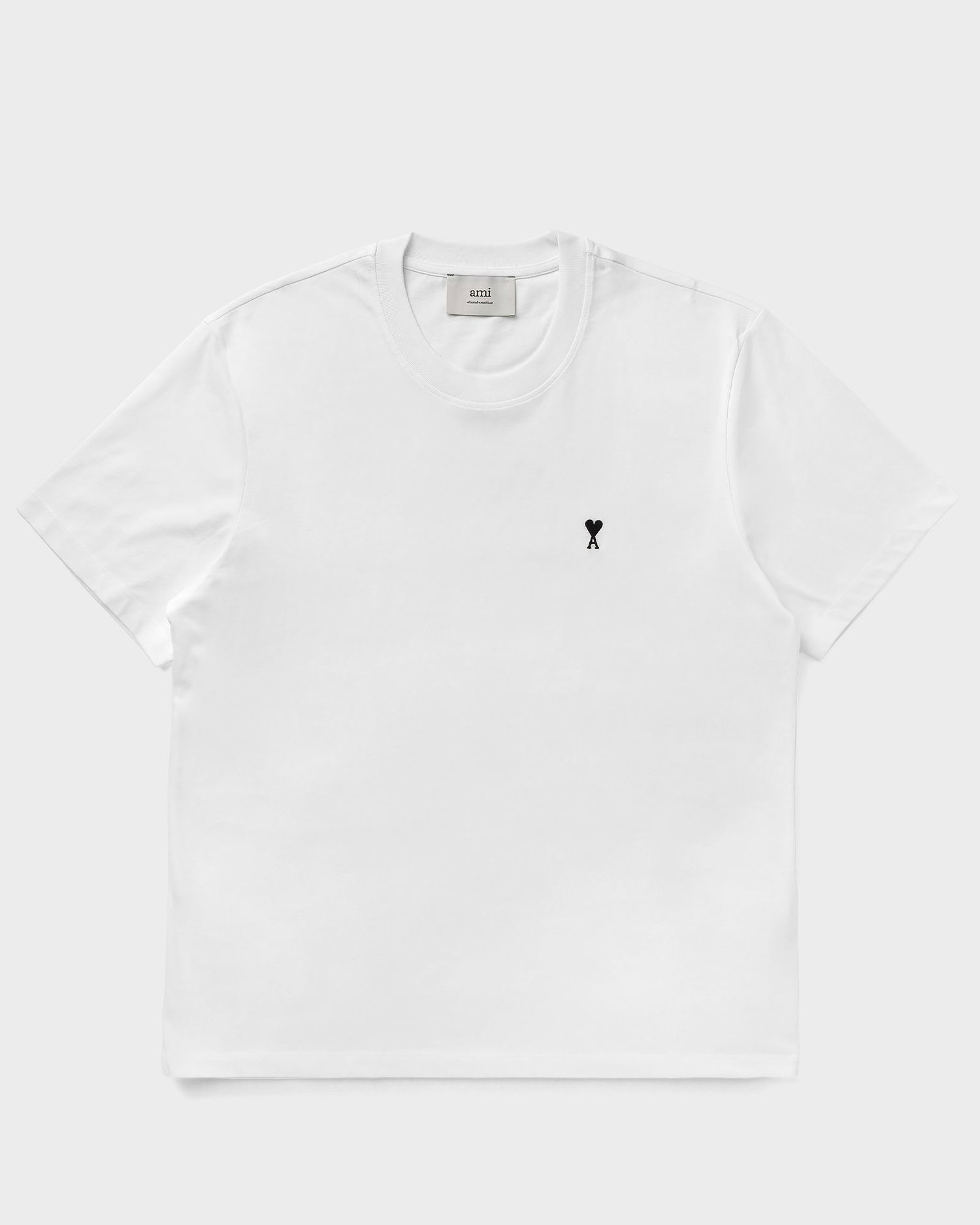 Тениска AMI Contrasted Ami De Coeur T-Shirt Бяло | HTS346.724-100, 1