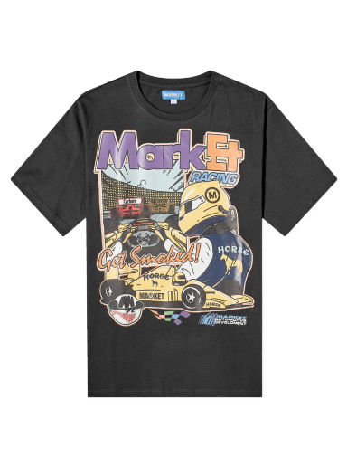 Тениска MARKET Express Racing T-Shirt Черно | 399001587-BLK