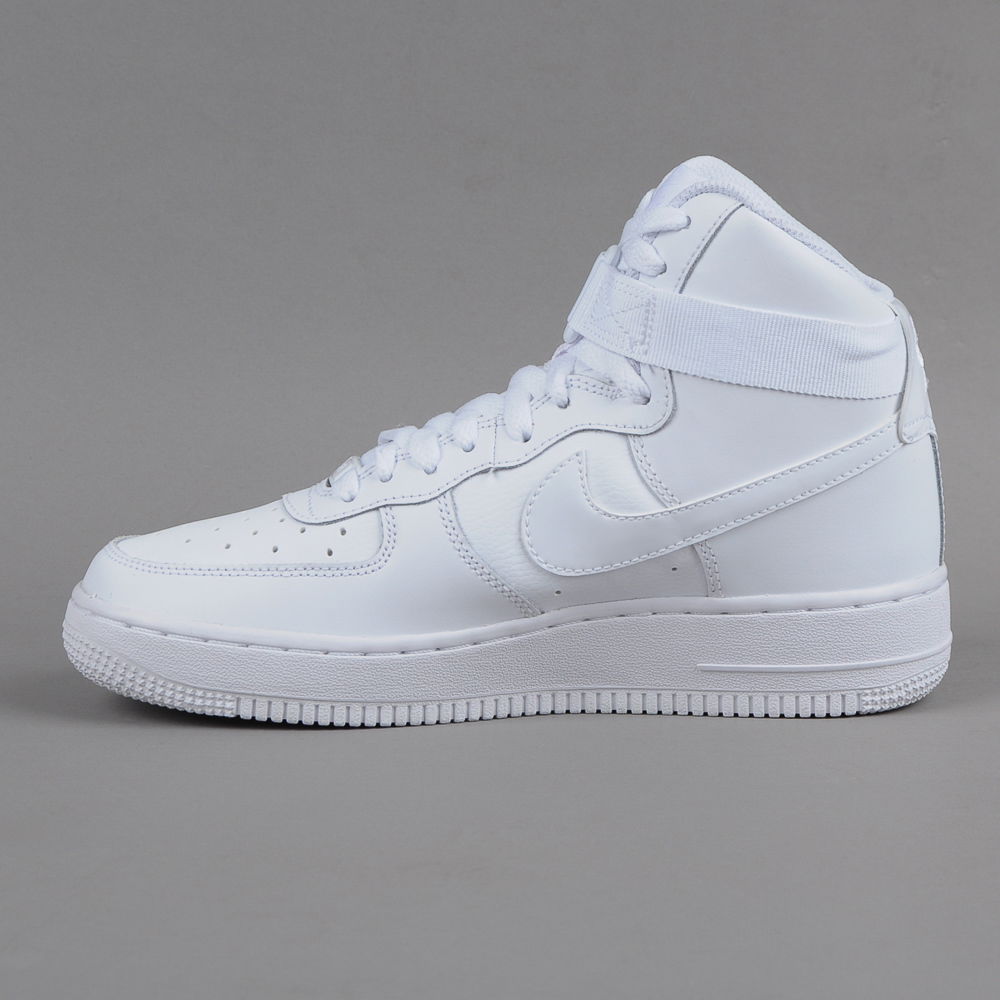 Кецове и обувки Nike Air Force 1 High ''White'' GS Бяло | 653998-100, 0