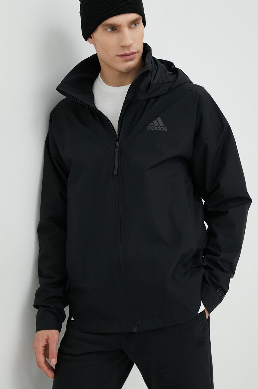 Ветровка adidas Originals Traveer Rain.Rdy Jacket Черно | HG6016, 0