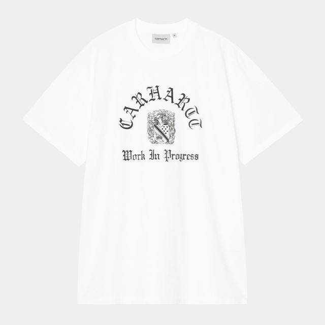 WIP S/S Coat Of Arms T-Shirt heavy stone wash