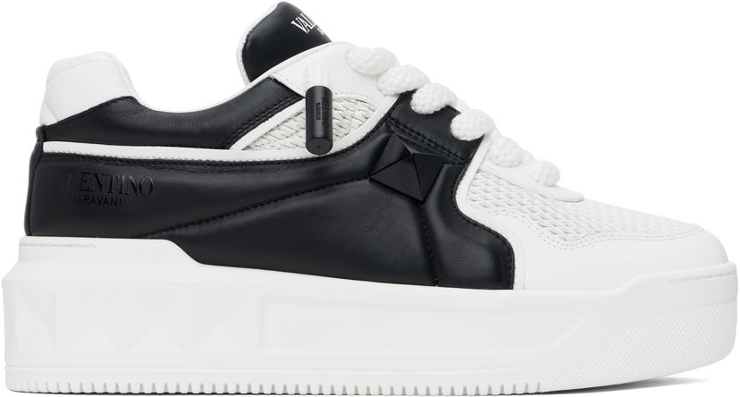 Кецове и обувки Valentino Valentino Garavani One Stud XL Low-Top Бяло | 6Y2S0G37WWA