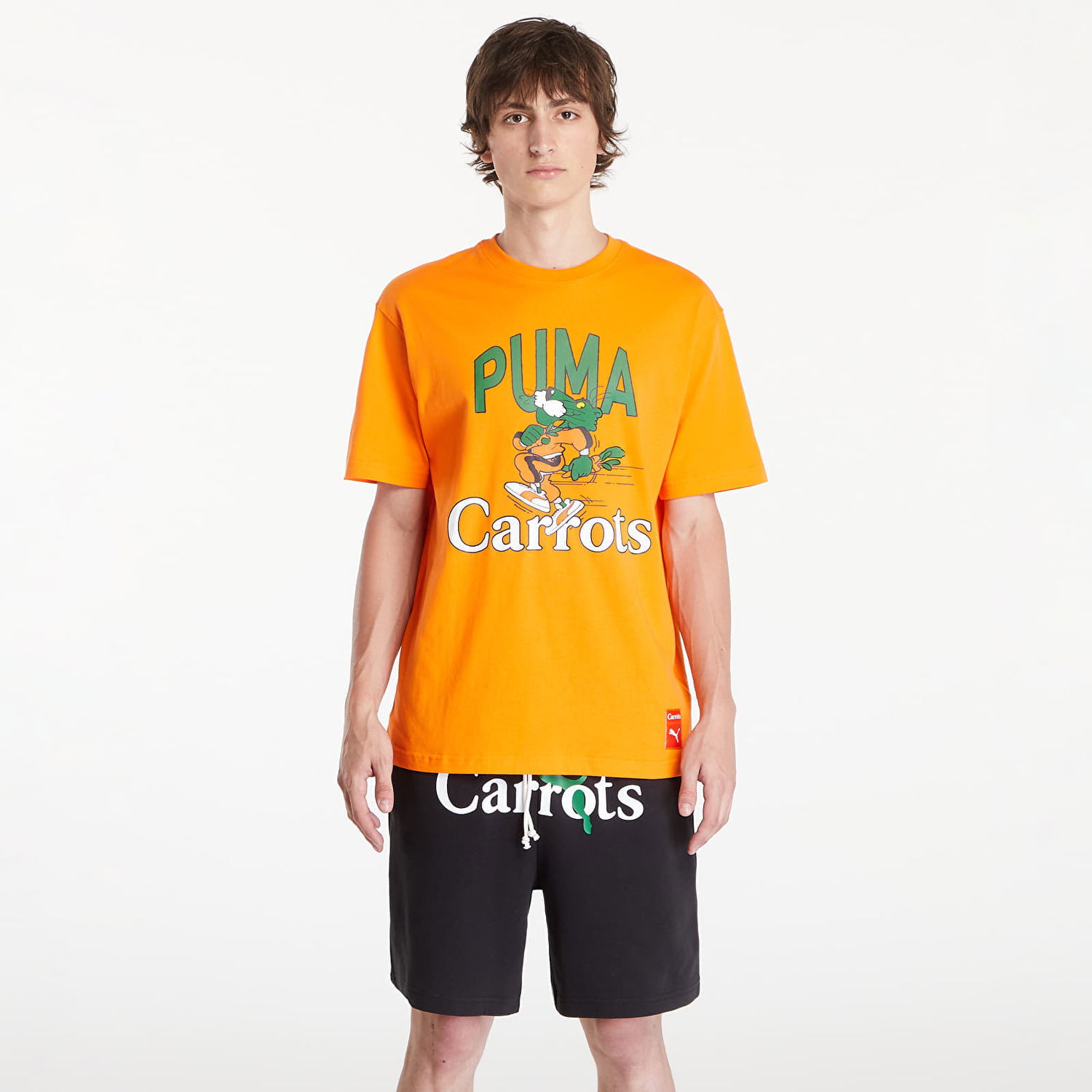 Тениска Puma Carrots x Graphic Tee Orange Оранжево
 | 62744345, 0
