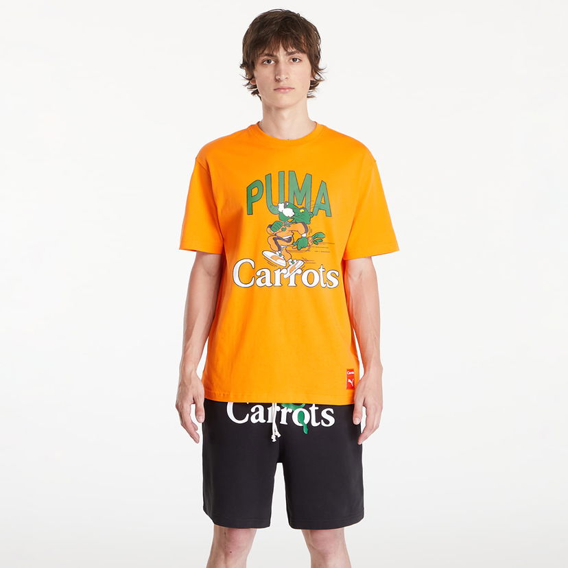 Тениска Puma Carrots x Graphic Tee Orange Оранжево
 | 62744345