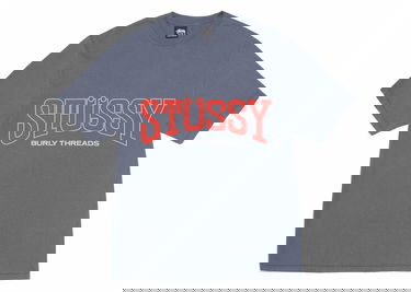 Тениска Stüssy Threads Pigment Dyed T-Shirt Бяло | 1905027, 1