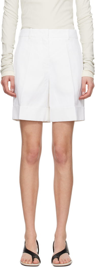Къси панталони Jil Sander Jil Sander Straight Leg Shorts Бяло | J02KA0323_J60001, 0