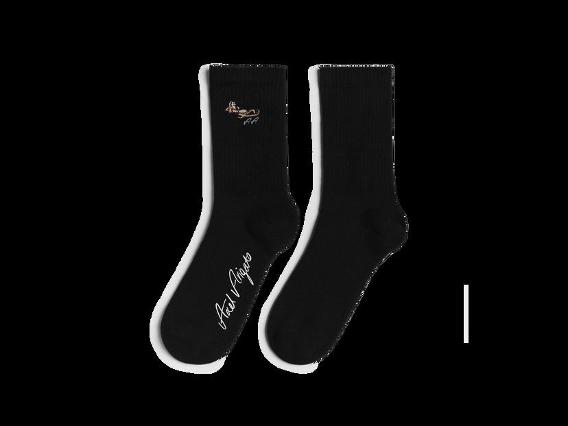 Чорапи AXEL ARIGATO Wes Embroidered Socks Черно | X2245002