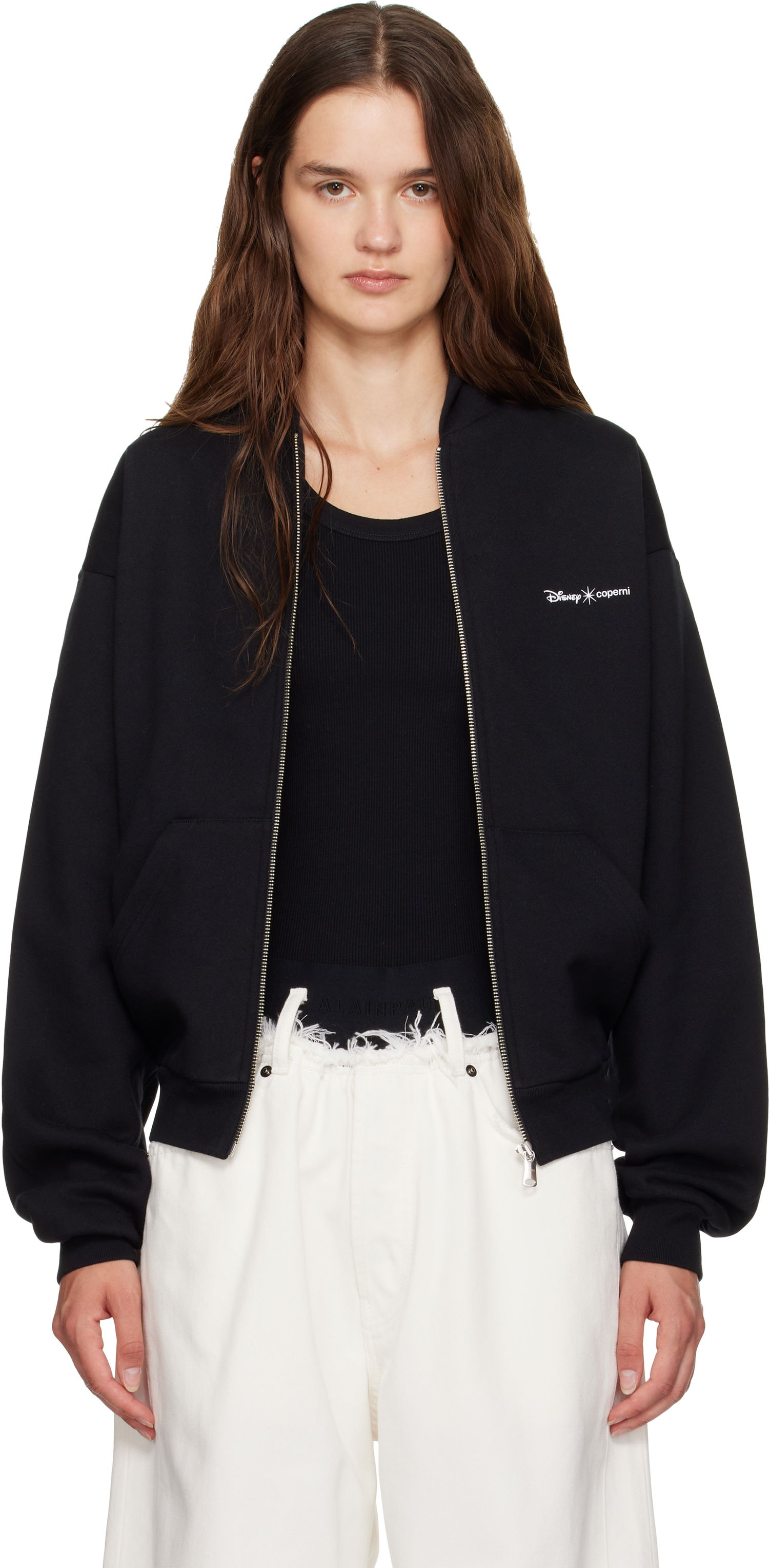 Суитчър Coperni Coperni Disney Maleficent Zip Up Hoodie Черно | DJS162F5035, 0
