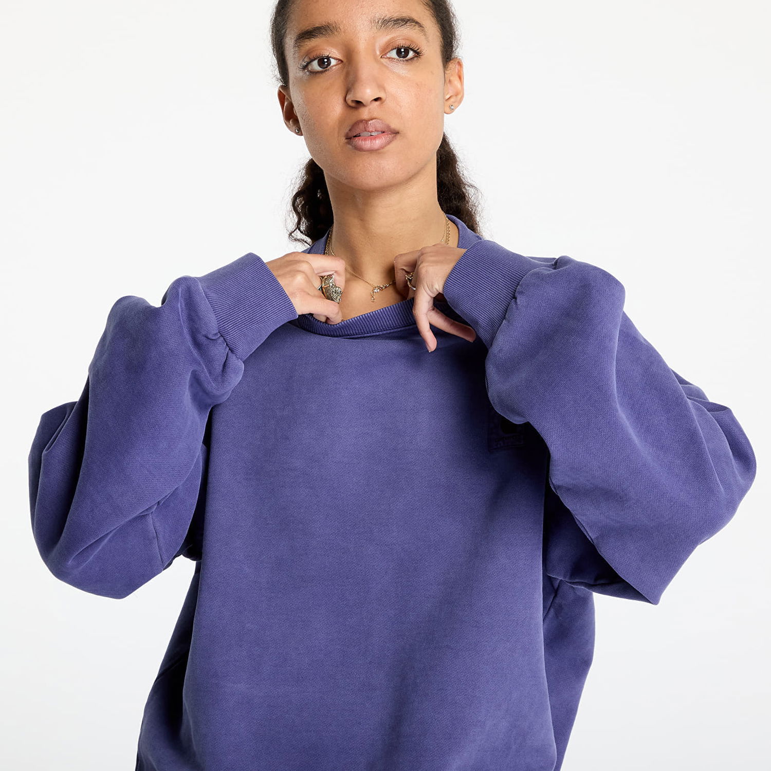 Суитчър Carhartt WIP Vista Sweatshirt Лилаво | I029522_2BZ_GD, 0