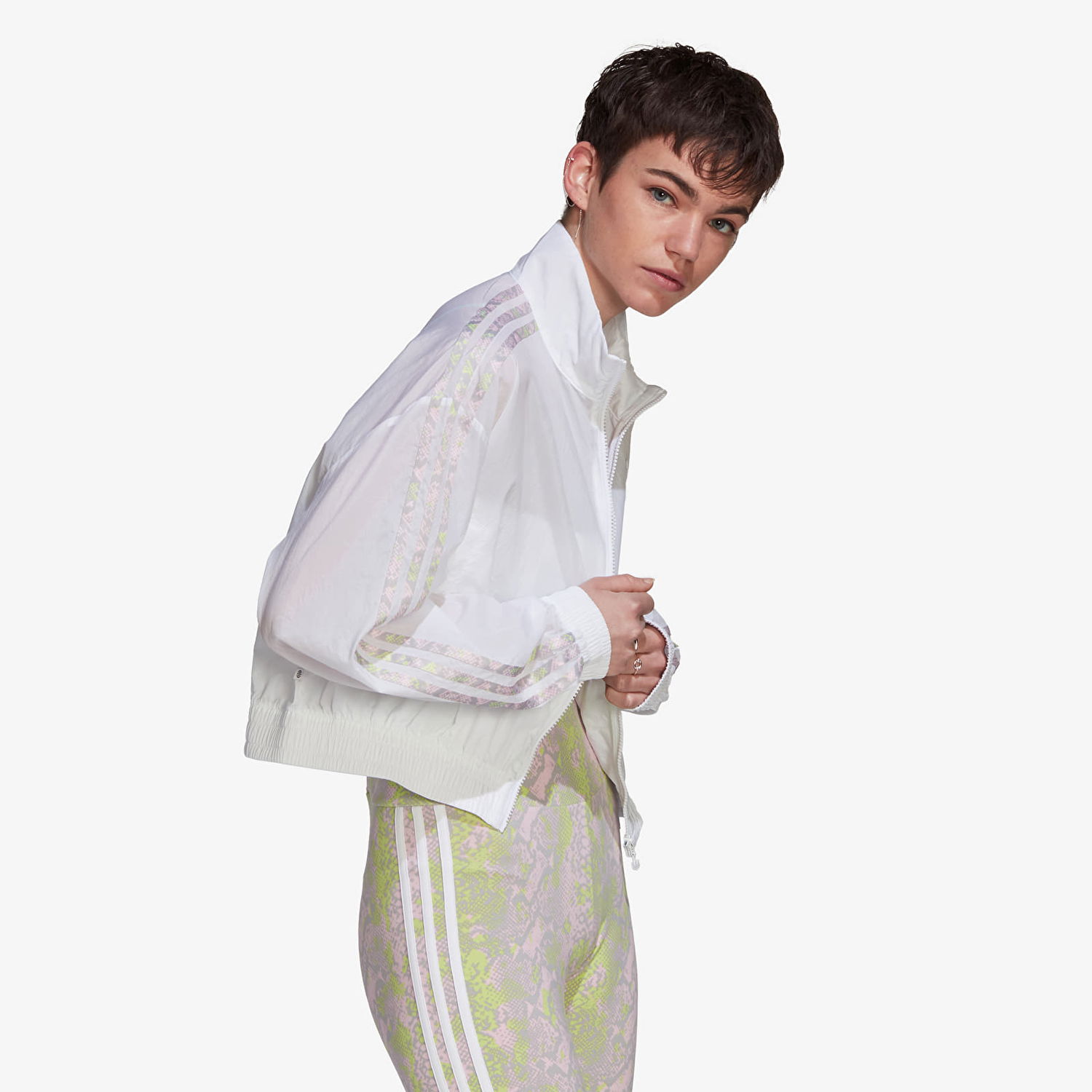 Ветровка adidas Originals Windbreaker Бяло | HT5988, 1