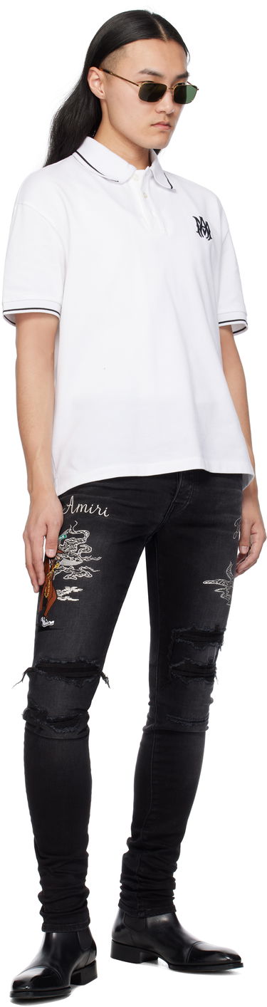 Дънки AMIRI Amiri Jazz Wolf Skinny Jeans Черно | AMDNSY1136, 3