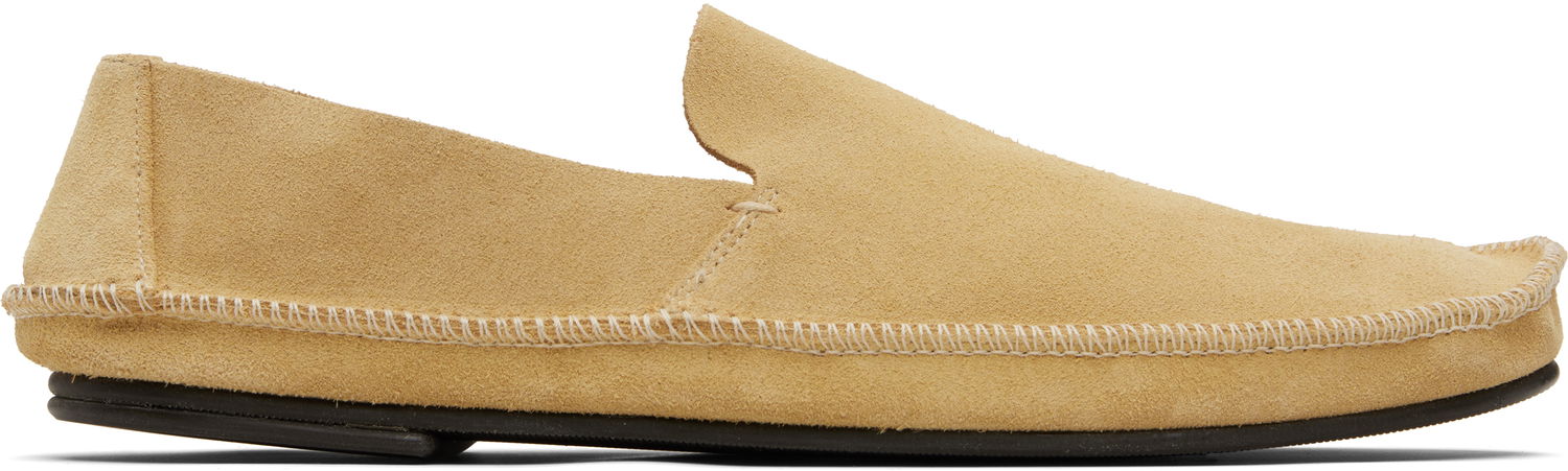 Кецове и обувки The Row The Row Tyler Loafers Бежово | F1639-L305, 0