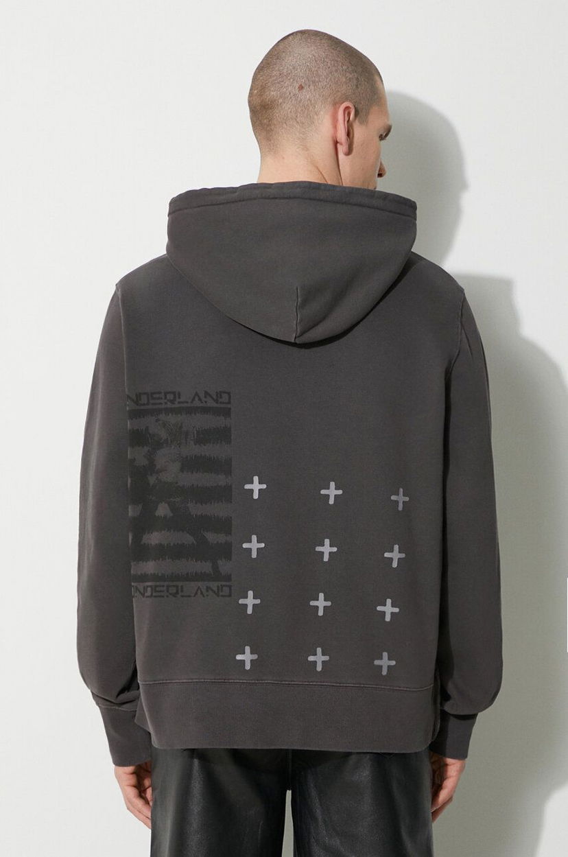 Суитчър Ksubi Hoodie With Print Сиво | MPS24FL011