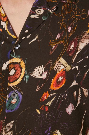 Риза Paul Smith Paul Smith Regular Fit Floral Shirt Кафяво | M1R.905U.N02403, 5