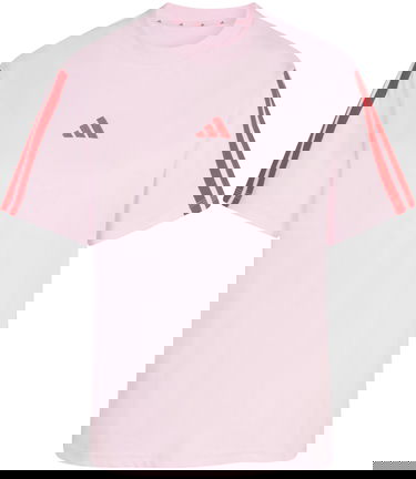 Тениска adidas Originals Short Sleeve T-Shirt Essentials 3 Stripes Розово | kc5199, 0