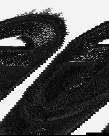 Кецове и обувки UGG Telfar Logo Tall Crinkle Leather Boots Black Черно | 1155871 BLK, 6