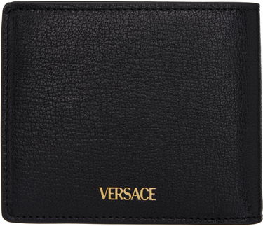 Портфейл Versace Bifold Leather Wallet with Logo Accent Черно | DPU2463_1A10544, 3