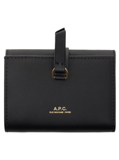 Портфейл A.P.C. Noa Wallet Черно | PXAWV-F63553